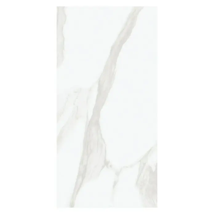 BHS Showroom Pavimento porcelánico Thasos - 60 x 120 cm, Blanco, Rectificado, Marmolado
