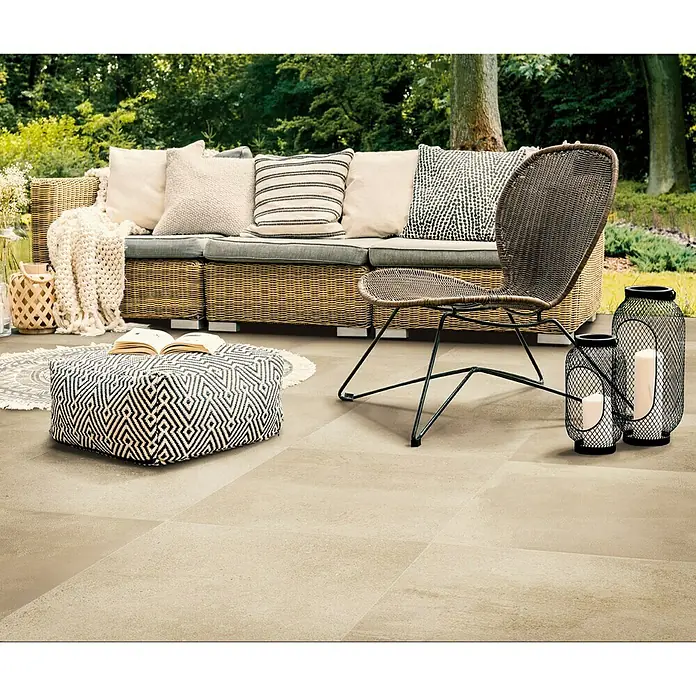 BHS Showroom Pavimento porcelánico Metropol - 71 x 71 cm, Natural, Rectificado, Efecto cemento