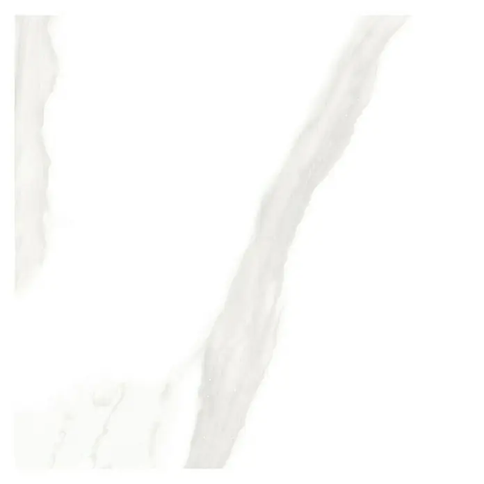 BHS Showroom Pavimento porcelánico Thasos - 60 x 60 cm, Blanco, Rectificado, Marmolado
