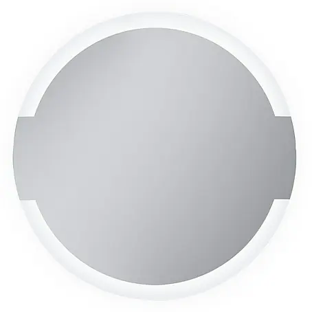 Camargue  Espejo redondo con luz LED Face