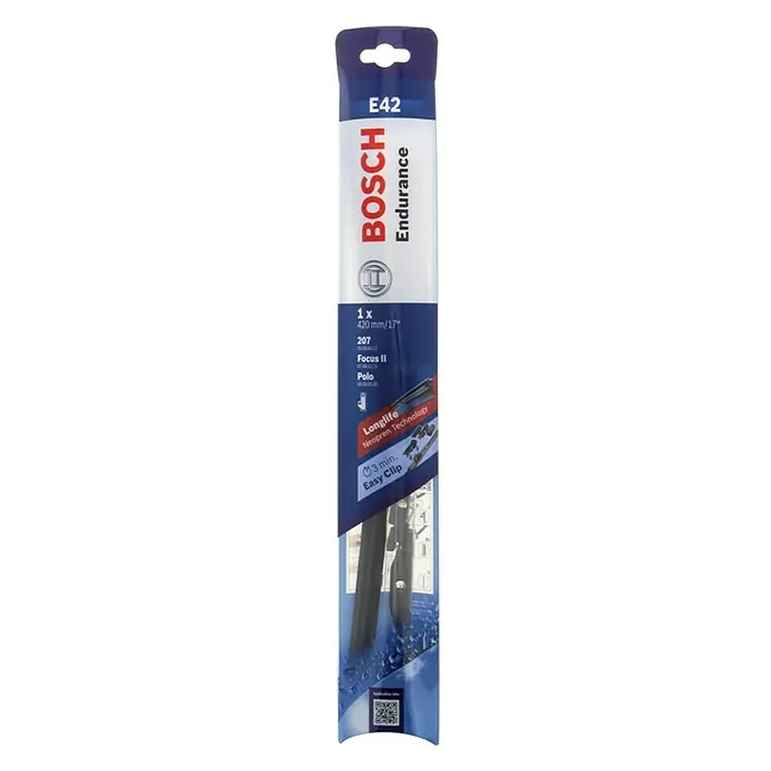 Bosch Endurance Escobilla limpiaparabrisas de repuesto E42 - Largo: 420 mm