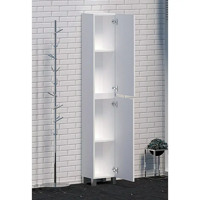 Columna Elicio - 27 x 25 x 181 cm, Blanco