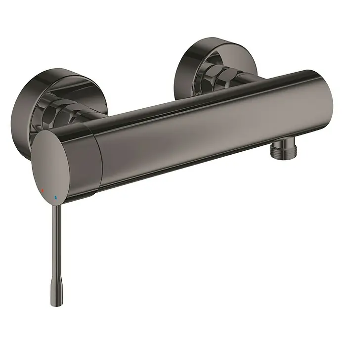 Grohe Essence Brausearmatur - Hard Graphite, Glänzend - Vorderansicht