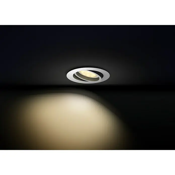 Philips Hue LED-Einbauspot Milliskin Erweiterung - 5 W, Weiß, Durchmesser: 9 cm - Stimmungsaufnahme