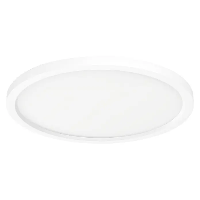 Philips Hue LED-Panel rund Aurelle - 28 W, Ø x H: 395 mm x 5 cm, Weiß, Warmweiß - Vorderansicht