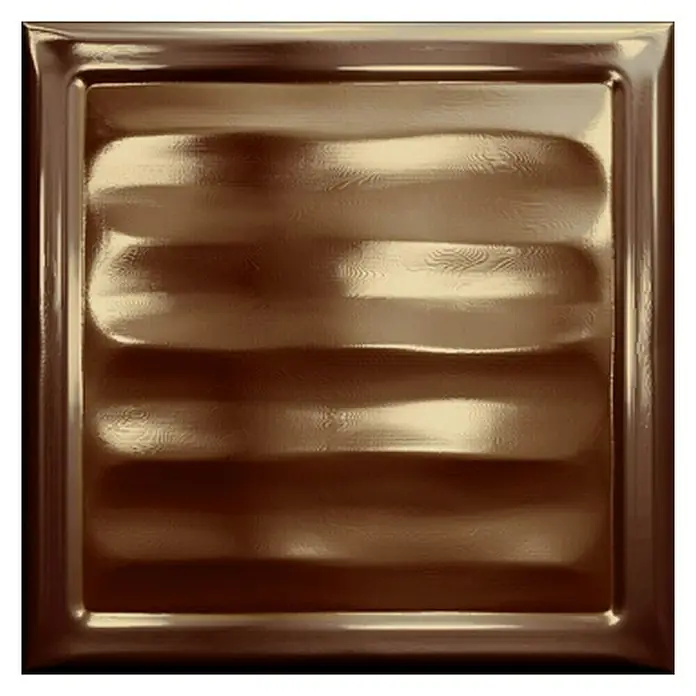 Wandfliese Cristal Titanium Vitro - 20,1 x 20,1 cm, Titan, Glänzend - Vorderansicht