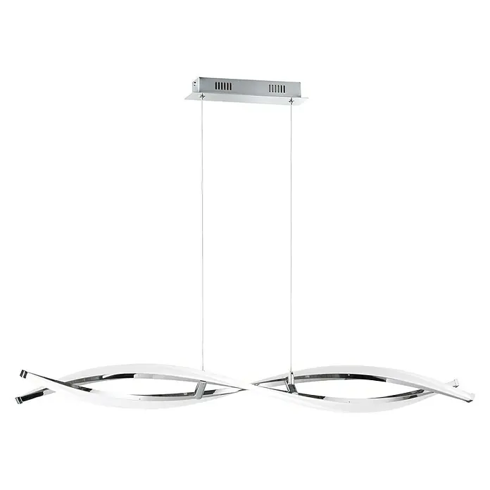 WOFI Idana LED-Pendelleuchte - Höhe: 150 cm - Vorderansicht