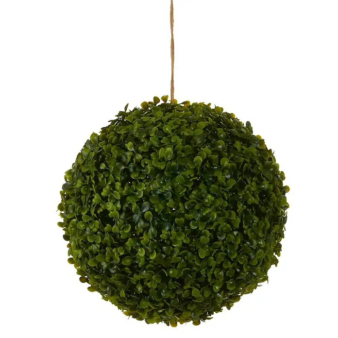 Planta artificial Buxus - Altura: 28 cm, Verde, Plástico