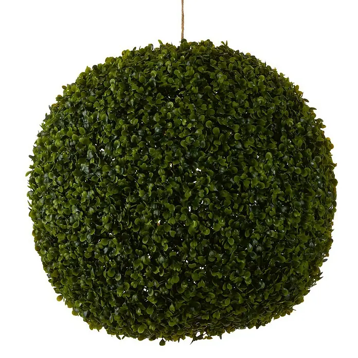 Planta artificial Buxus - Altura: 45 cm, Verde, Plástico