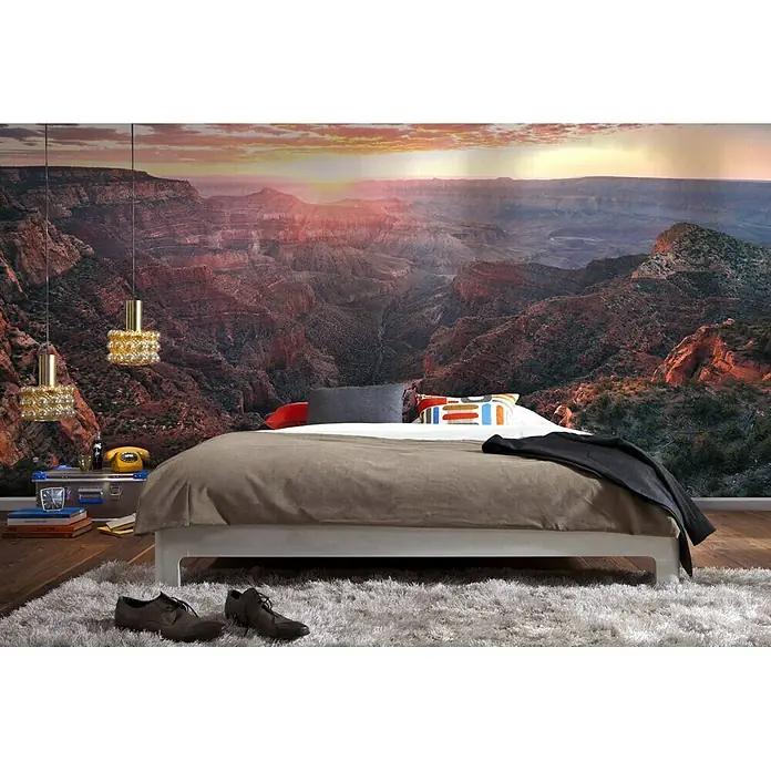 Komar Stefan Hefele Edition 1 Fototapete The Canyon - 4 -tlg., B x H: 400 x 250 cm, Vlies - Stimmungsaufnahme