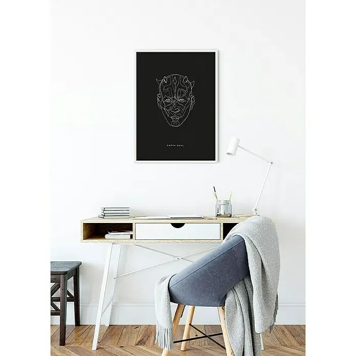 Komar Star Wars Poster Lines Dark Side Maul - Disney, B x H: 50 x 70 cm - Stimmungsaufnahme