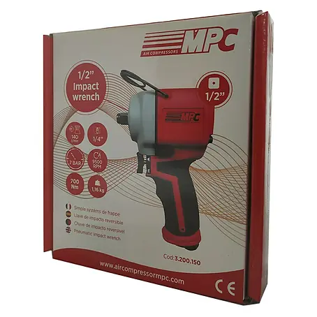 MPC  Atornillador neumático Composite Compacta Mini