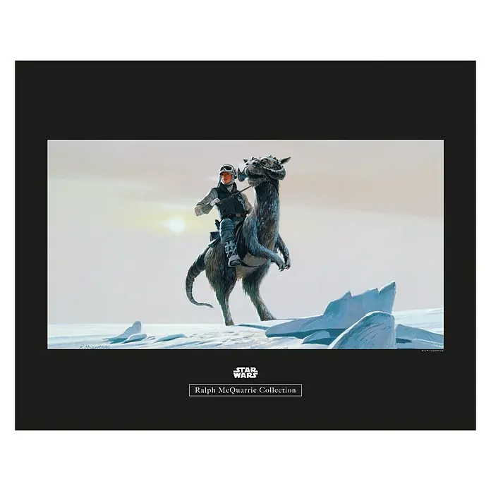 Komar Star Wars Poster RMQ Hoth Tauntaun - Disney, B x H: 70 x 50 cm - Vorderansicht