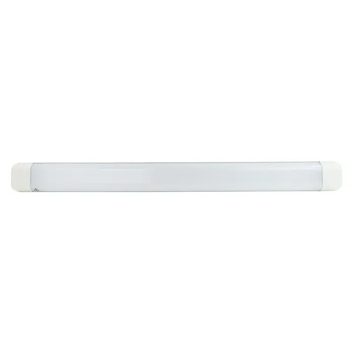 Ritter Leuchten LED-Deckenleuchte Flux - 48 W, Silber, L x B x H: 120 x 11 x 3,5 cm