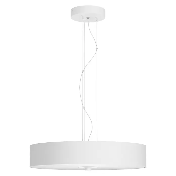 Philips Hue LED-Pendelleuchte Fair - Höhe: 150 cm, 444 mm, Weiß - Vorderansicht