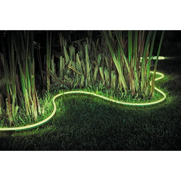 Philips Hue LED-Band Outdoor - 2 m, RGBW, 19 W - Stimmungsaufnahme