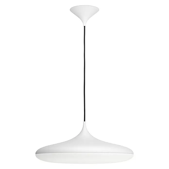 Philips Hue LED-Pendelleuchte Cher - 39 W, Weiß, Neutralweiß, Höhe: 175 cm - Vorderansicht