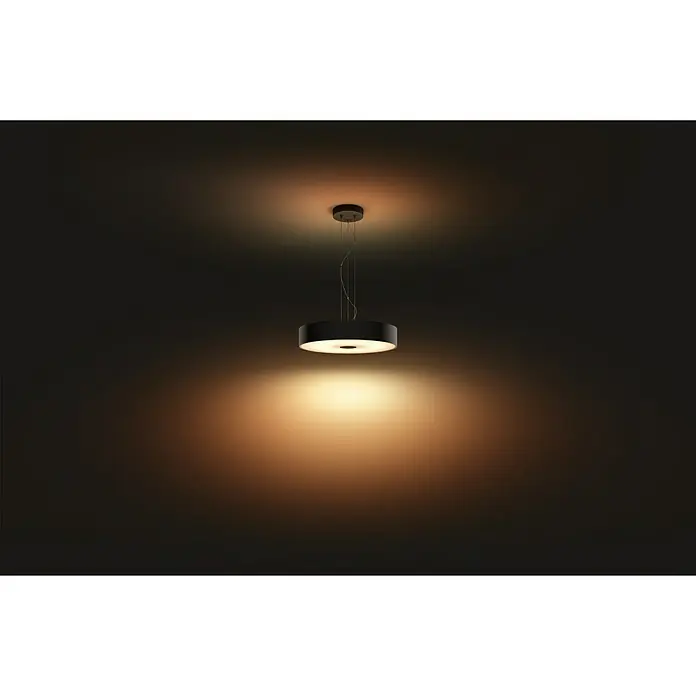 Philips Hue LED-Pendelleuchte Fair - 25 W, Ø x H: 44,4 x 150 cm - Stimmungsaufnahme
