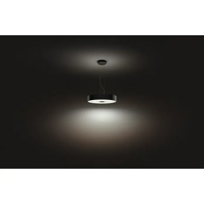 Philips Hue LED-Pendelleuchte Fair - 25 W, Ø x H: 44,4 x 150 cm - Stimmungsaufnahme