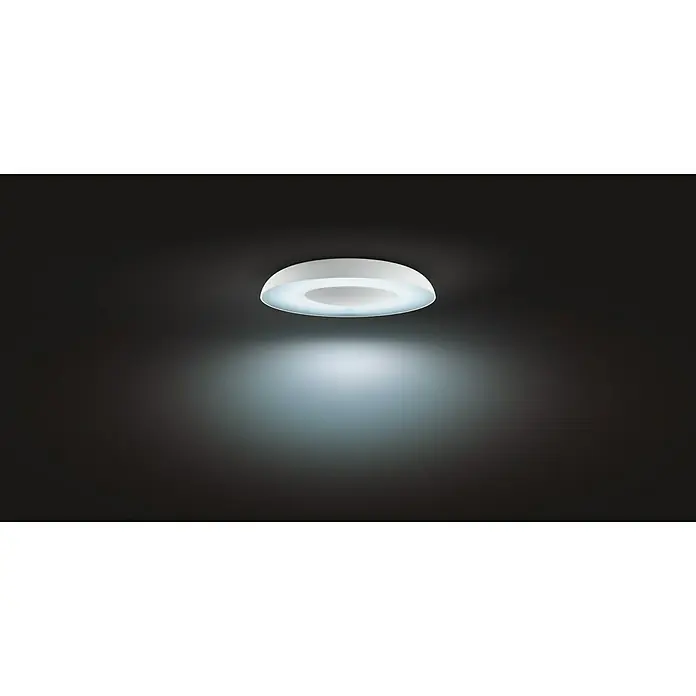 Philips Hue Plafón LED redondo Still - 32 W, Ø x Al: 391 mm x 7,1 cm, Blanco cálido - Foto ambiente