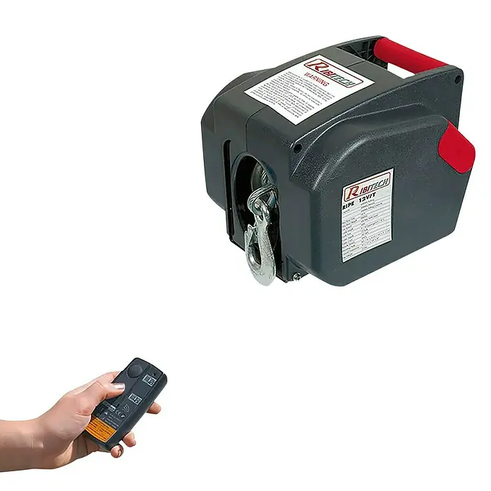 Seilwinde - Elektrisch, Zugkraft: 5.000 kg, Trommelkapazität: 9 m, Durchmesser Seil: 4,8 mm