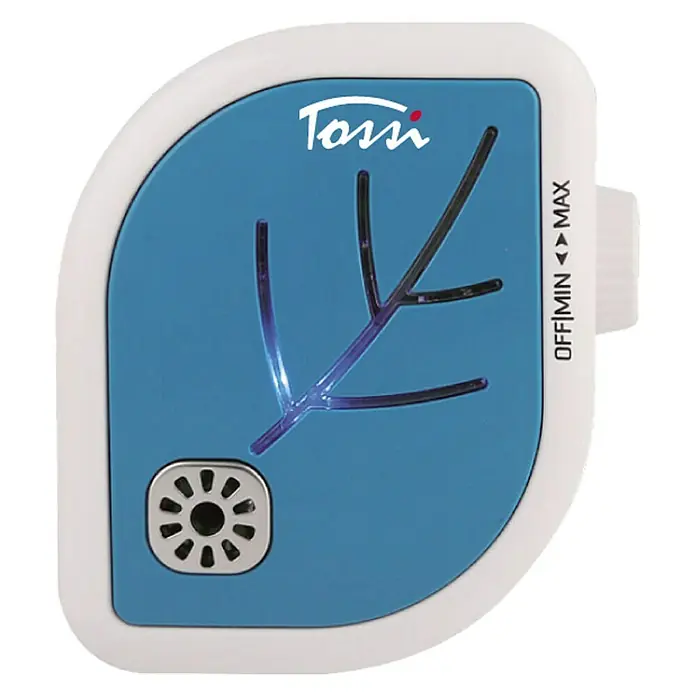 Tossi Purificador de aire por ozono - Azul, L x An x Al: 13,5 x 11 x 9 cm