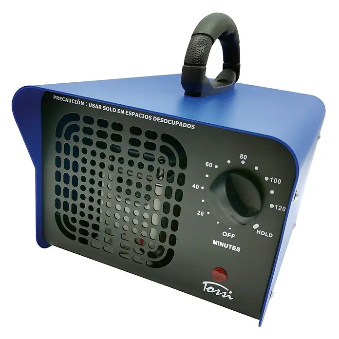 Tossi Cañón generador de ozono CDO-10 - 100 W, Azul, L x An x Al: 17 x 17 x 14 cm