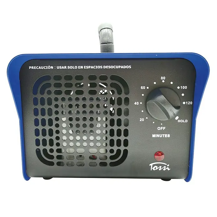 Tossi Cañón generador de ozono CDO-10 - 100 W, Azul, L x An x Al: 17 x 17 x 14 cm
