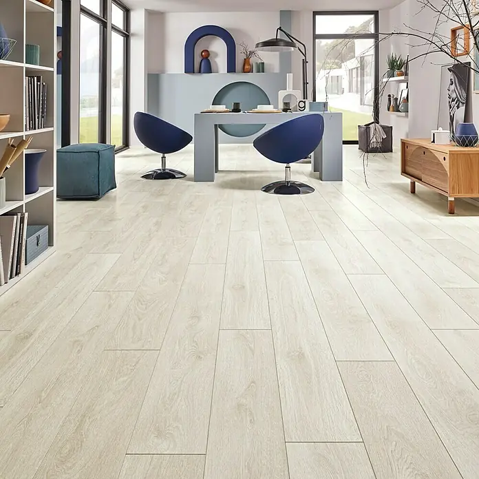 LOGOCLIC Vinto Laminaat Eiken Bastogne - 1.285 x 192 x 8 mm, Planken - Sfeeropname