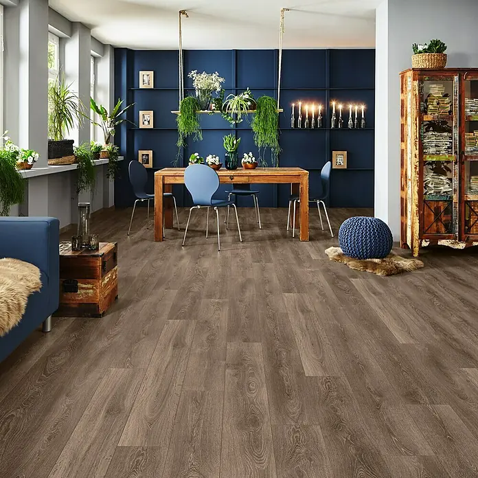 LOGOCLIC Vinto Laminaat Eiken Assisi - 1.285 x 192 x 8 mm, Planken - Sfeeropname