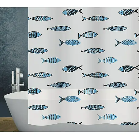 Diaqua  Peva Duschvorhang Fish