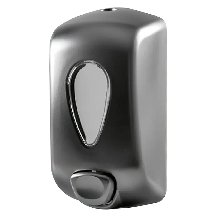 CM Baños Dispensador para gel hidroalcohólico - 1.000 ml, Gris, Plástico (ABS), Apto para: Desinfectantes