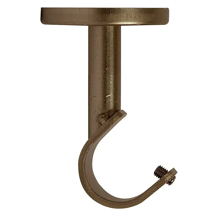 Soporte de techo Eclectic - Bronce, L x An x Al: 8,5 x 5,3 x 5,3 cm, Atornillado