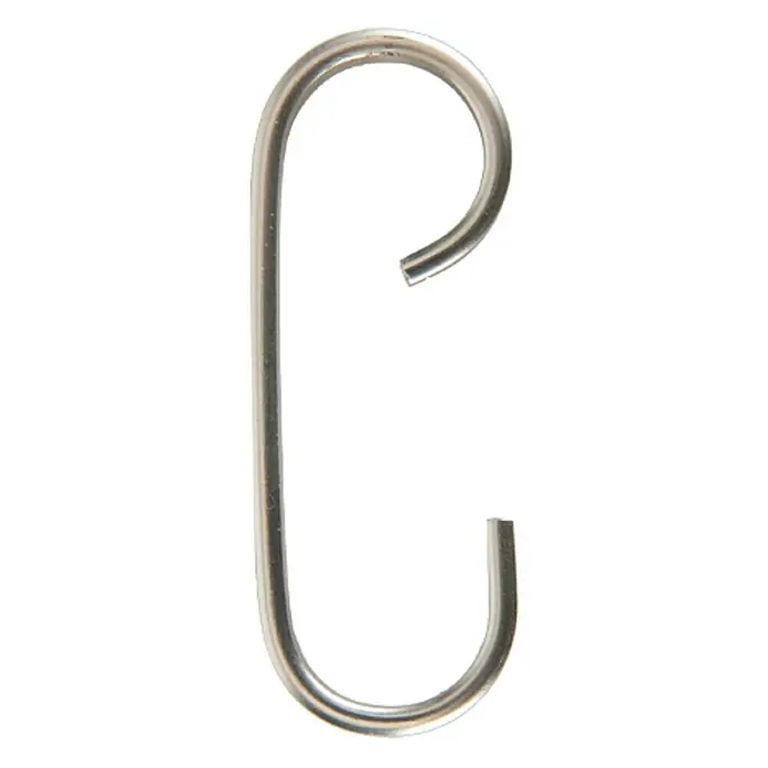 Colgador gancho Ideas 12 - Plata, L x An x Al: 2,2 x 5,7 x 0,3 cm