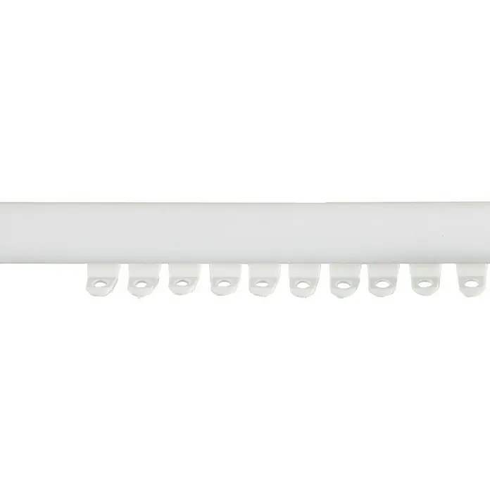Guía de carril Pieza Corredera para Riel reforzado - L x An x Al: 1,1 x 0,9 x 2,7 cm, Plástico, Blanco