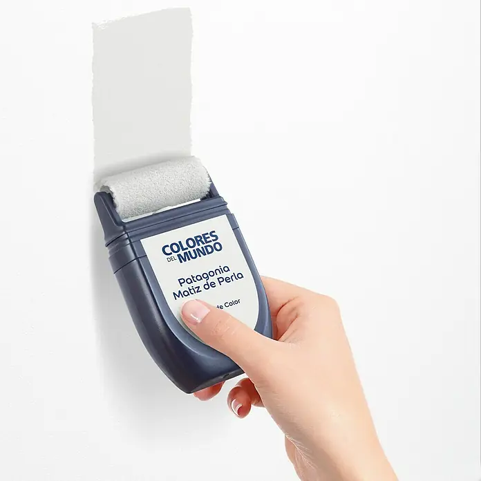 Bruguer Colores del Mundo Tester de pintura - Patagonia matiz de perla, 30 ml, Mate