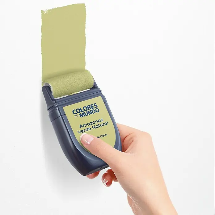 Bruguer Colores del Mundo Tester de pintura - Amazonas verde natural, 30 ml, Mate
