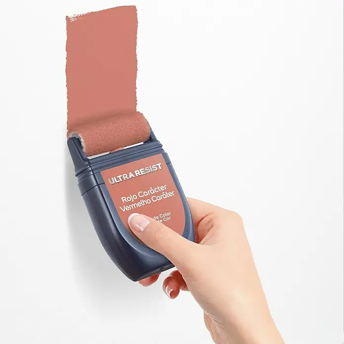 Bruguer Ultra Resist Tester de pintura - Rojo carácter, 30 ml, Mate