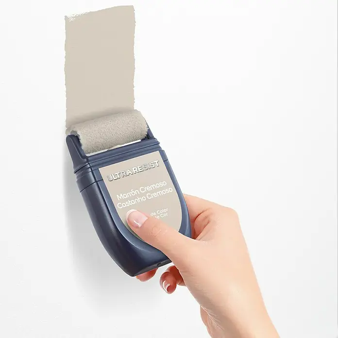 Bruguer Ultra Resist Tester de pintura - Marrón cremoso, 30 ml, Mate