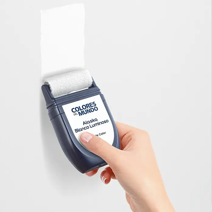 Bruguer Colores del Mundo Tester de pintura - Alaska blanco luminoso, 30 ml, Mate
