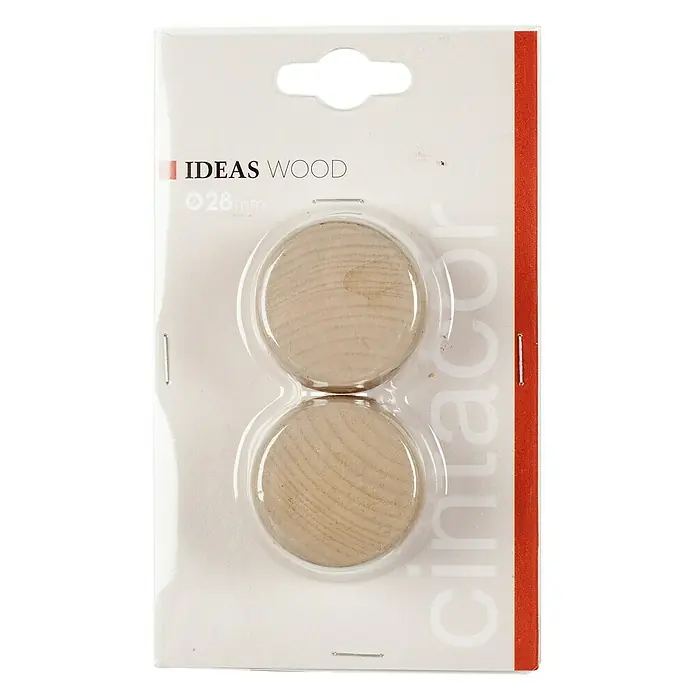 Tapones terminales Ideas Wood - Fresno, 2 ud.