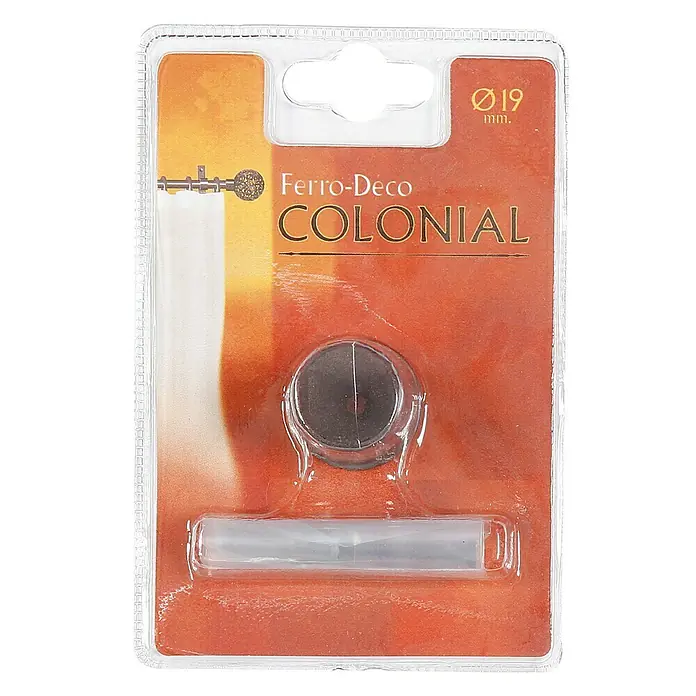 Soporte de pared lateral Colonial - Óxido, Para barras con un diámetro de 19 mm, 1 ud.