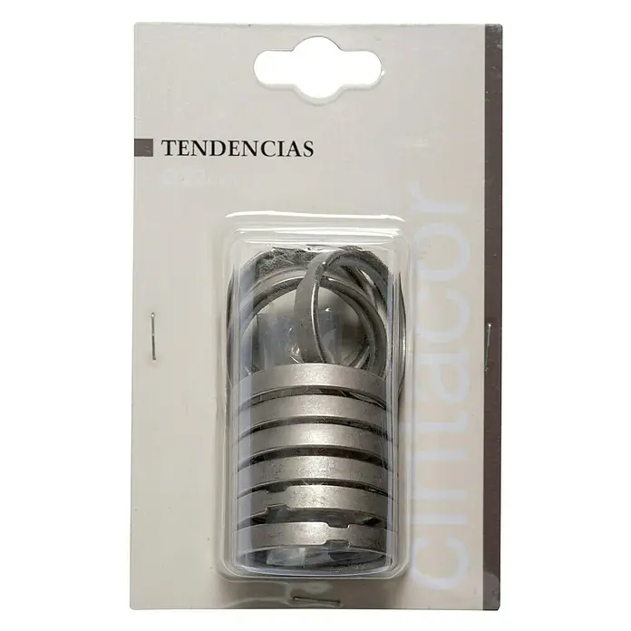 Anilla para cortinas Tendencias - 10 ud., 22 mm, Plateado