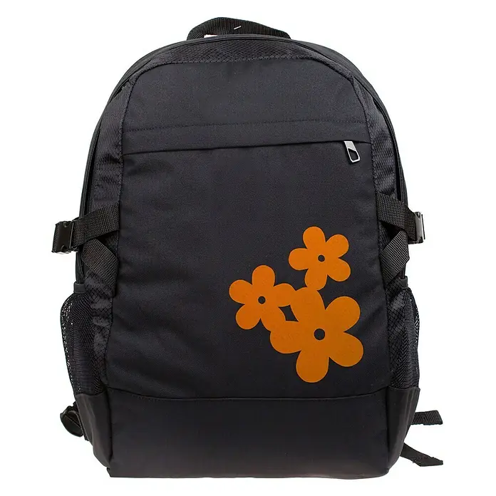 Adhesivos decorativos Flores - Naranja, 15 x 15 cm