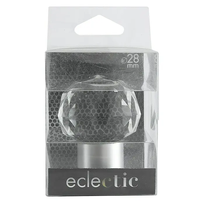Tapa final Diamante Eclectic - Plata, 1 ud.