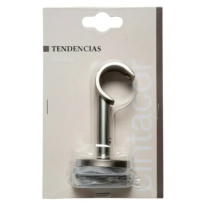 Soporte de techo - Plateado, L x An x Al: 7,8 x 6,5 x 6,5 cm, Atornillado