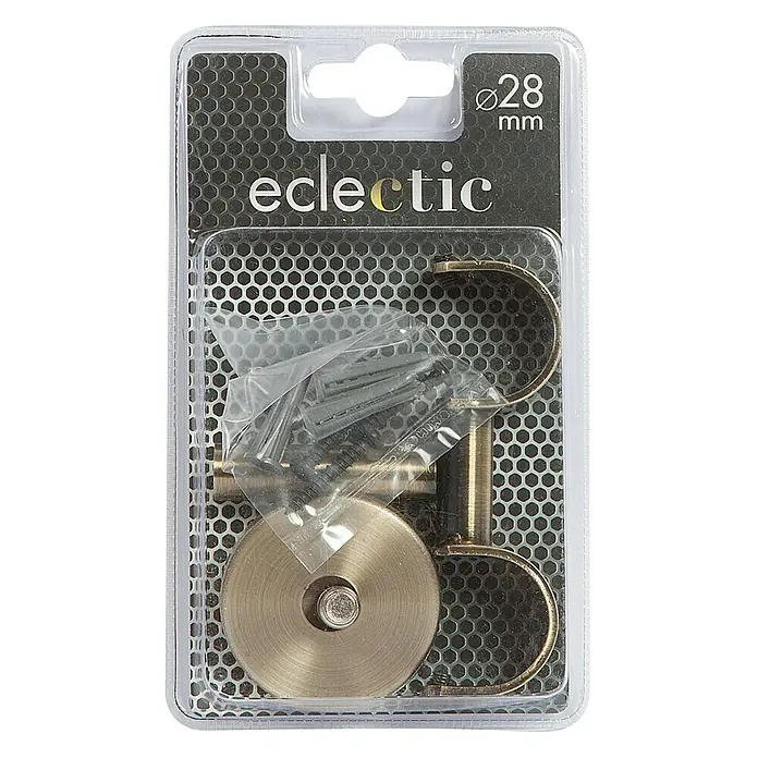 Soporte de techo Eclectic - Bronce, L x An x Al: 8,2 x 4,6 x 9,8 cm, Atornillado