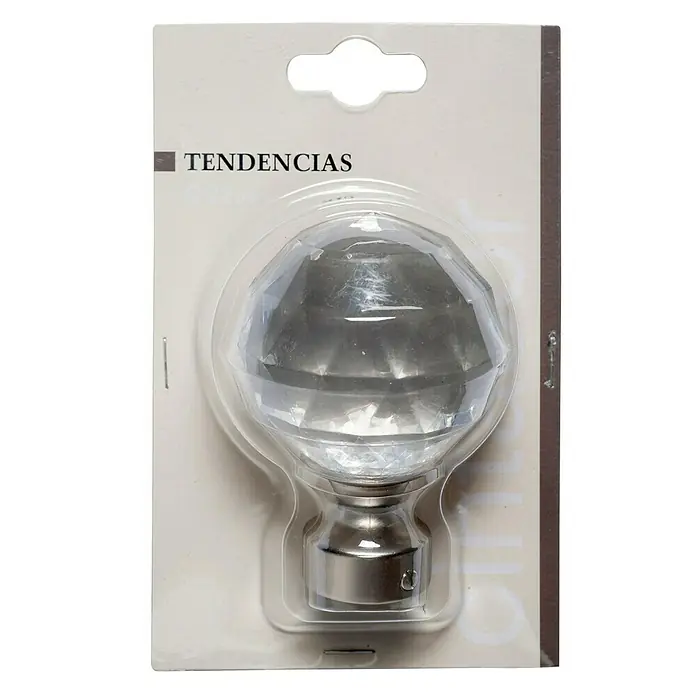 Tapa final Diamante Tendencias - Plata, 1 ud.