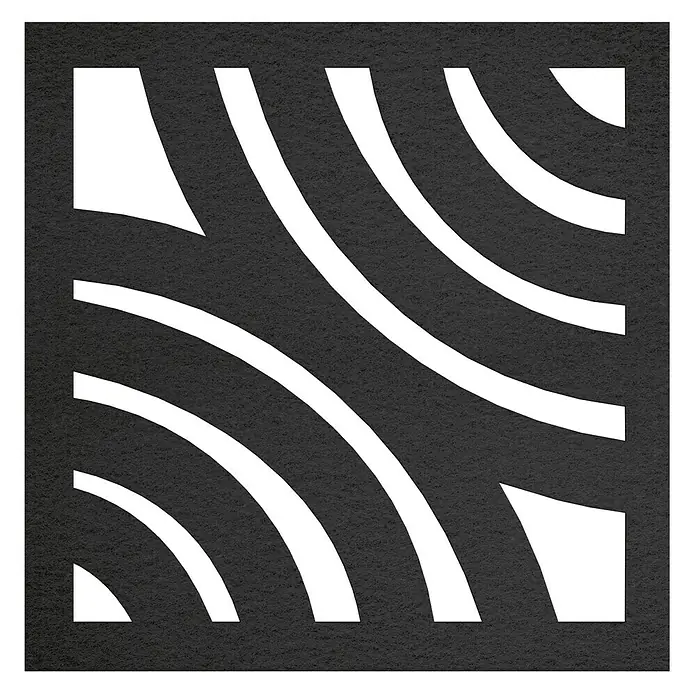 Adhesivos decorativos Cuadro - Negro, 15 x 15 cm