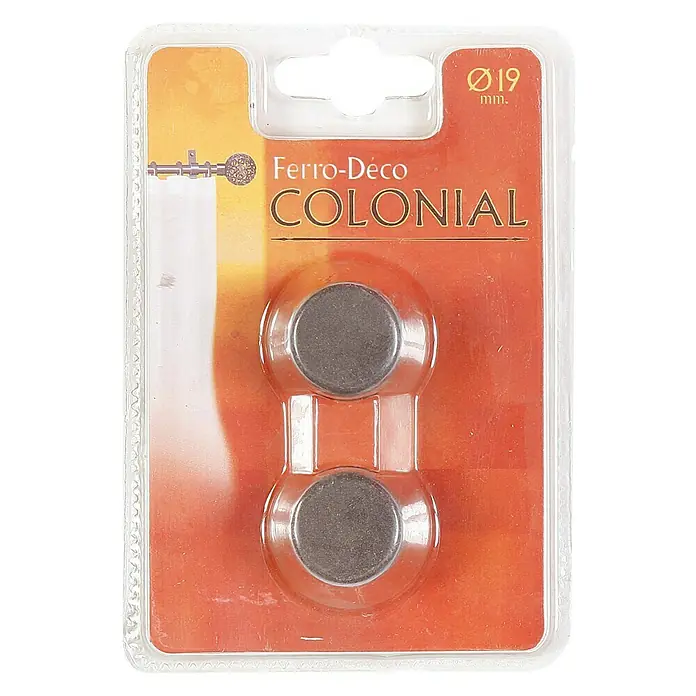 Tapones terminales Colonial - Óxido, 2 ud.